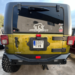 Portamatriculas trasero con soporte